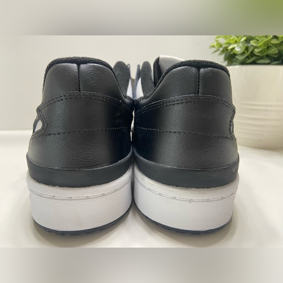 ADIDAS ORIGINALS Forum Low Core Black Cloud White - Picture 5 of 10